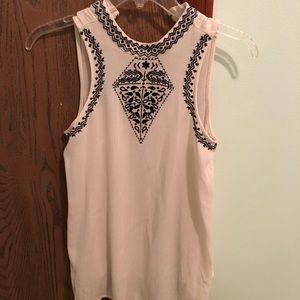 Tribal print top